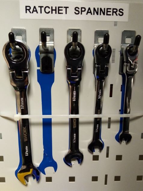 Spot the missing tool VTC Shadow Board