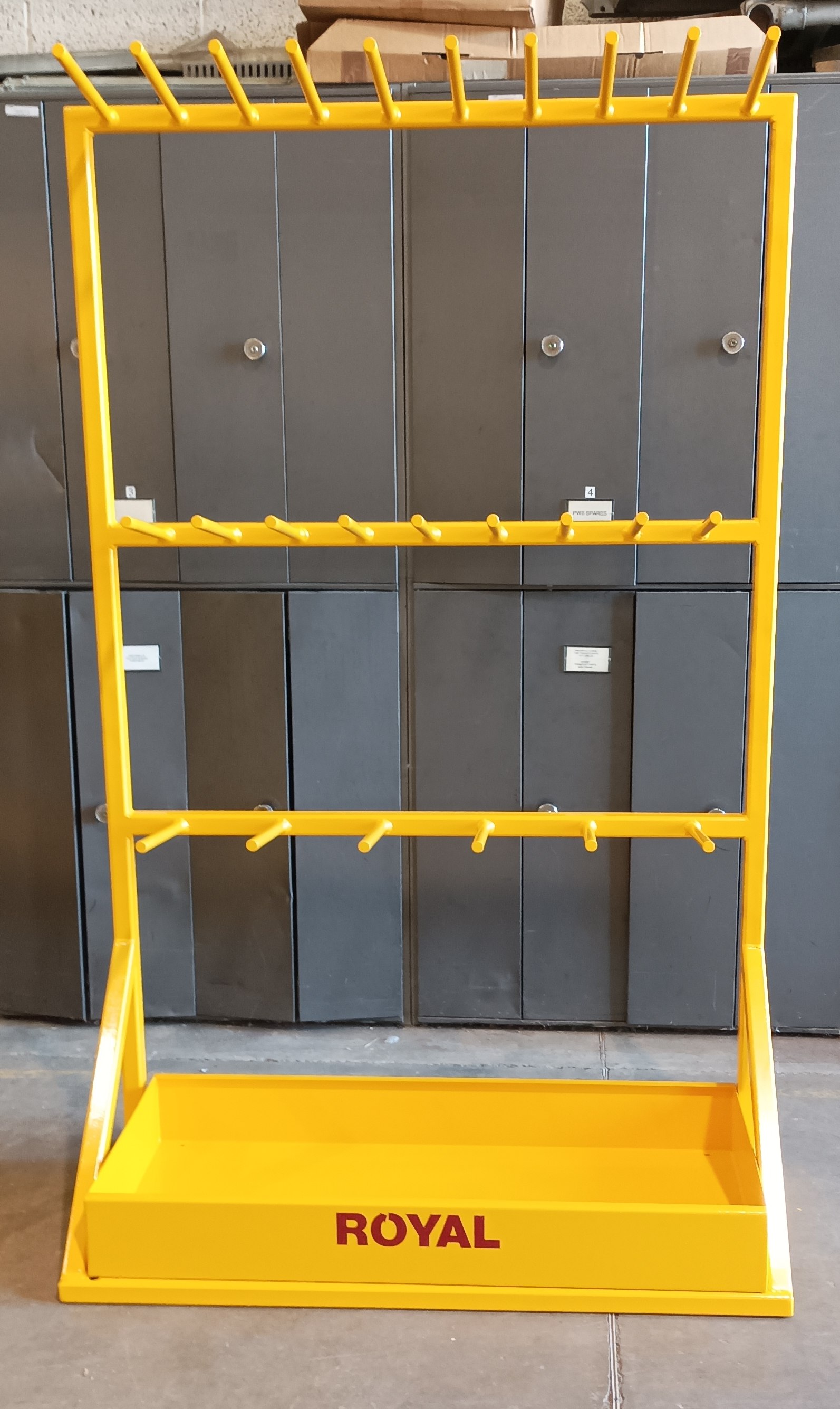 Lockable Sling Rack Sling Rack Gallery - Lifting Equipment Racks