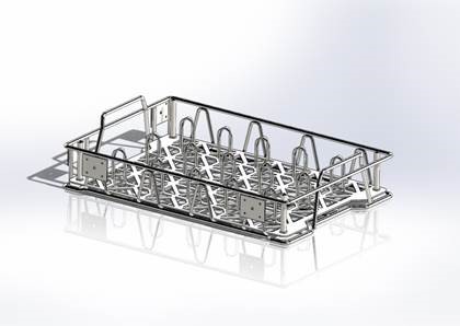 Wire Basket for Tooling Transportation